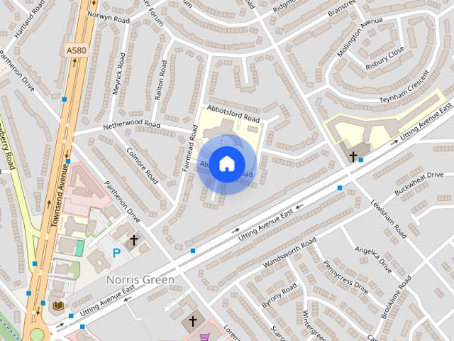 Townhouse for rent in Norris Green, Calderstones