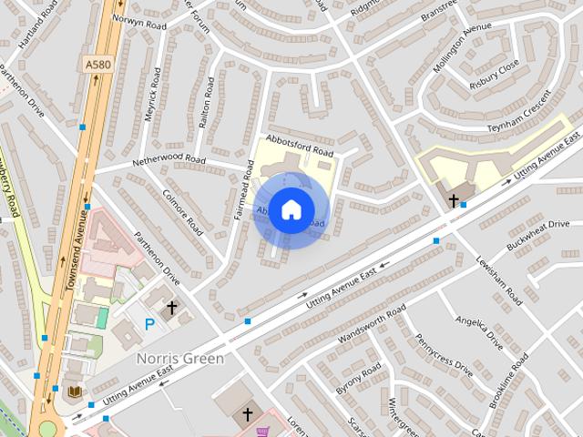 Townhouse for rent in Norris Green, Calderstones