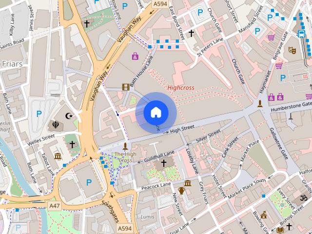 Apartment for rent in Leicester, Black Friars