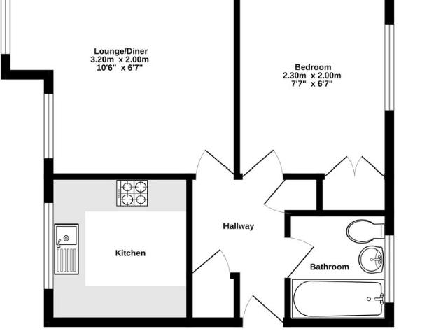 Apartment for rent in Bramley, Fole