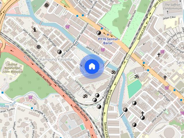 Apartment for rent in Kampung Kasipillay, Kuala Lumpur