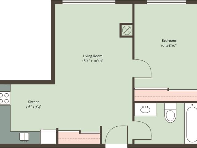 Apartment for rent in Chicago Park, Illinois