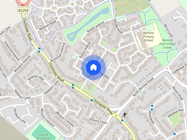 Apartment for rent in Bersted, Clapham