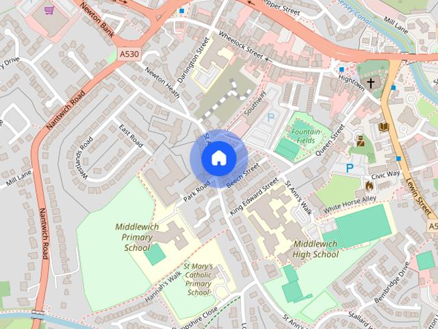 Apartment for rent in Middlewich