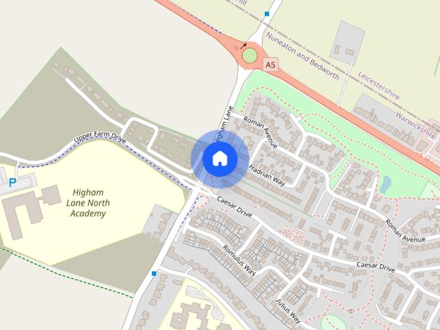 House for rent in Horeston Grange, Nuneaton and Bedworth
