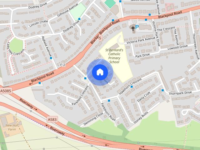 House for rent in Lea, Higher Bartle