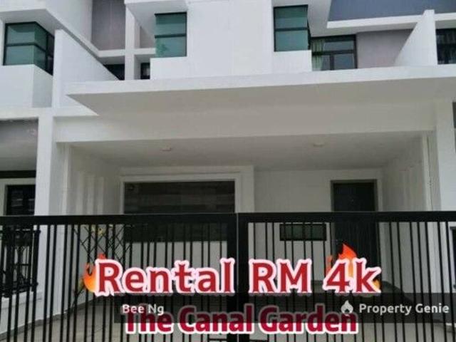 House for rent in The Canal Garden, Iskandar Puteri