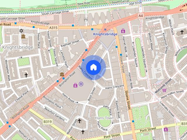 Apartment for rent in Hans Town, Greater London