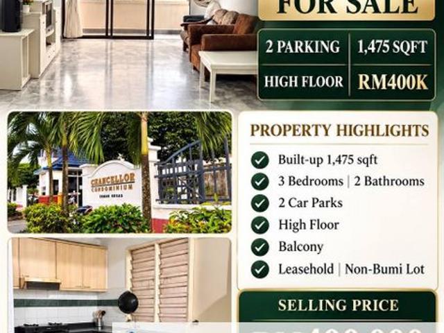 Condominium for sale in Taman Kosas, Majlis Perbandaran Ampang Jaya
