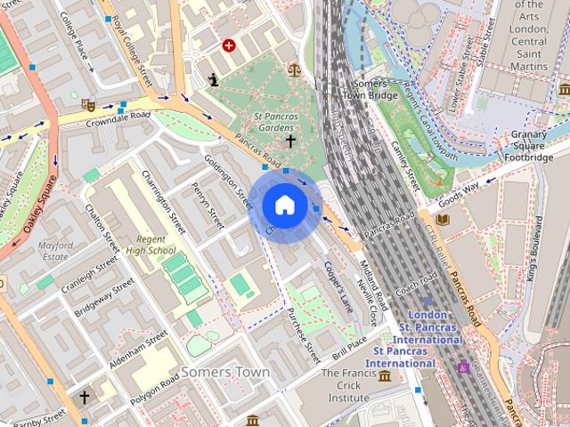 Apartment for rent in Somers Town, Greater London