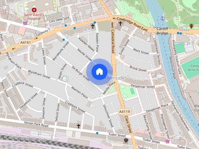 House for rent in Riverside, Cardiff