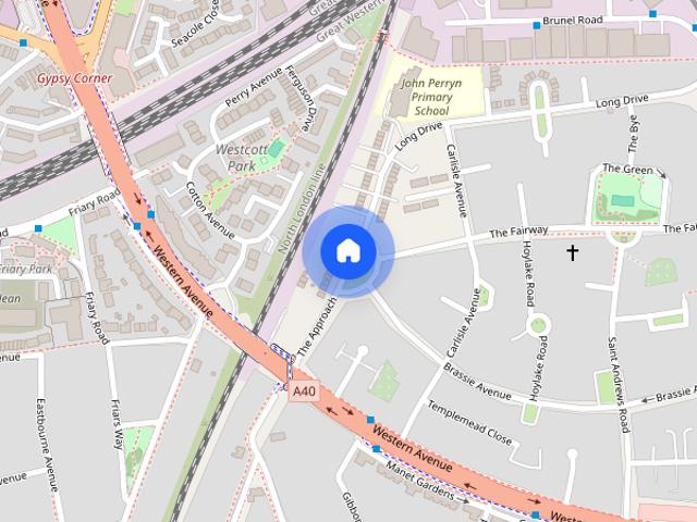 Studio for rent in London Borough of Ealing, Greater London
