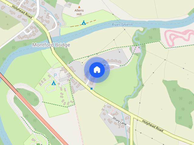 Apartment for rent in Bicton, Montford Bridge