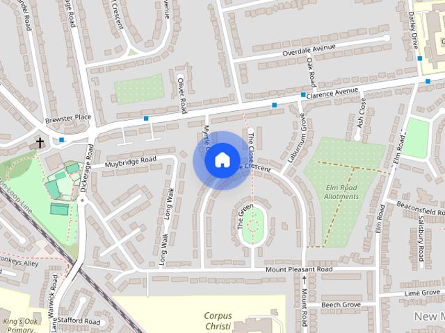 House for rent in Royal Borough of Kingston upon Thames, Greater London