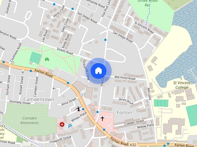 Apartment for rent in Forton, Gosport