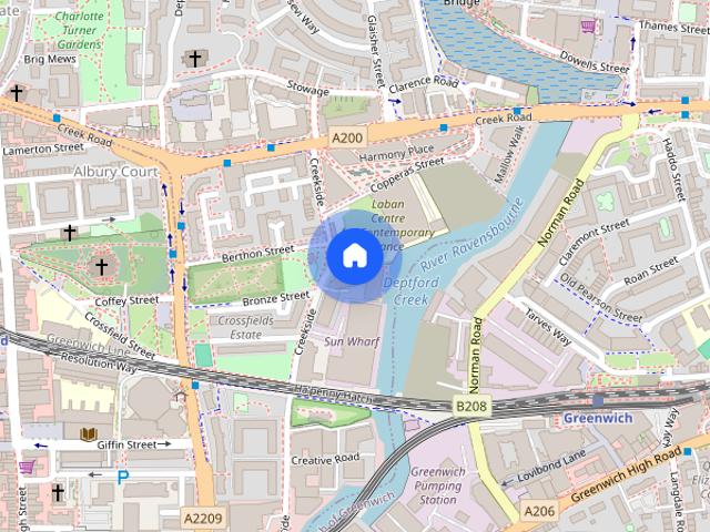Apartment for rent in London Borough of Lewisham, Deptford