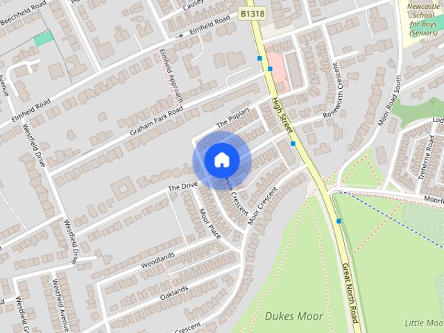 Apartment for rent in Gosforth, Newcastle upon Tyne