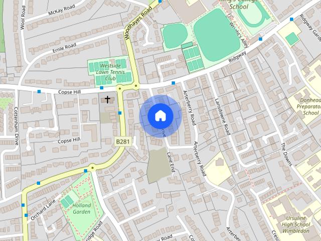 Apartment for rent in London Borough of Merton, Raynes Park