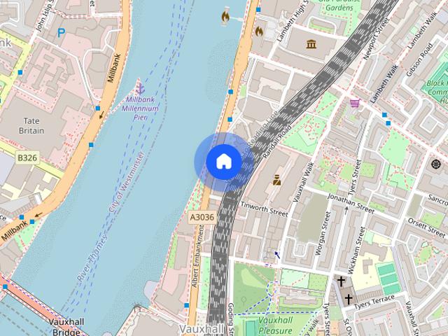 Apartment for rent in Vauxhall, Greater London