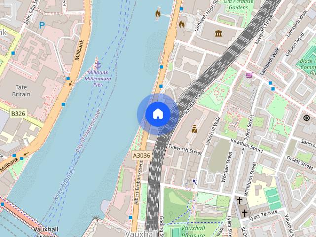 Apartment for rent in Vauxhall, Greater London