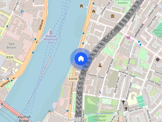 Apartment for rent in Vauxhall, Greater London