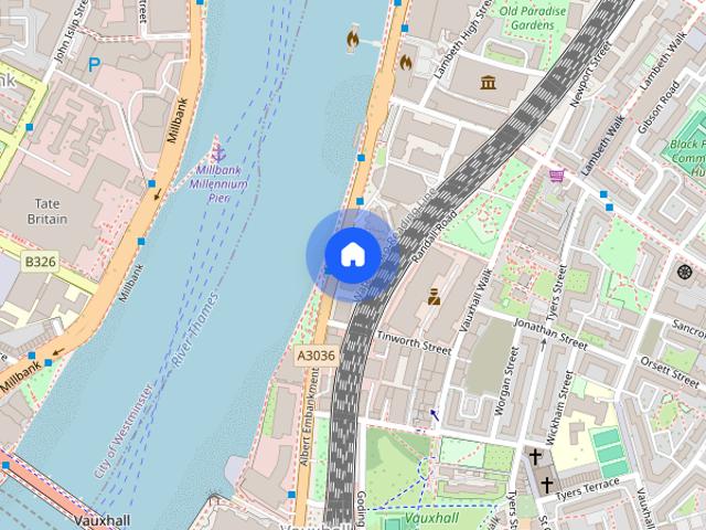 Apartment for rent in London Borough of Lambeth, Greater London