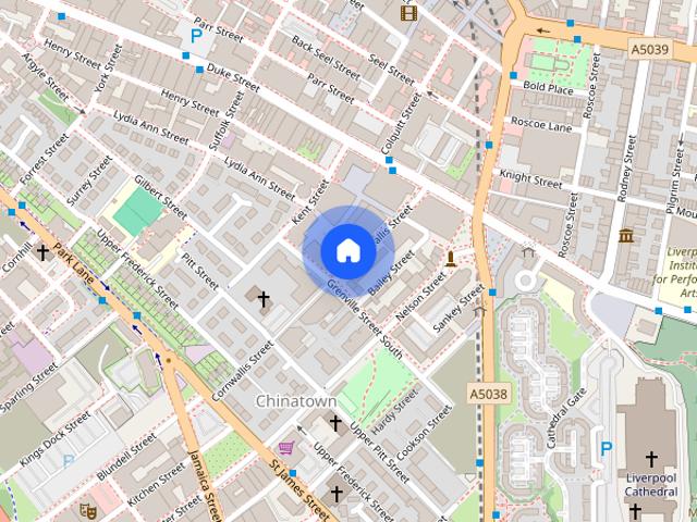 Apartment for rent in Chinatown, Calderstones