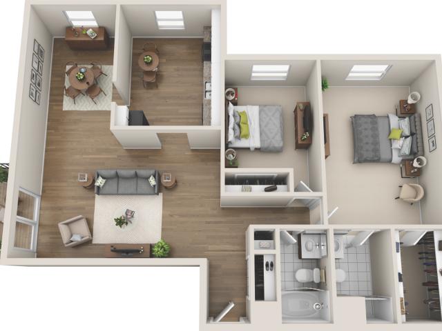 Apartment for rent in Mount Prospect, Illinois