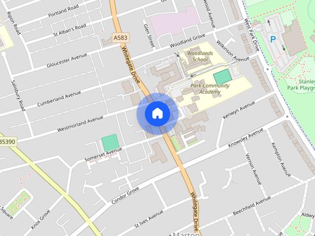 Apartment for rent in Marton, Blackpool