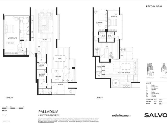 Apartment for rent in Southbank