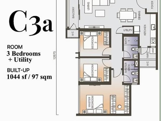 Apartment for rent in Country Heights Damansara, Kuala Lumpur
