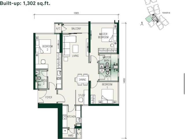 Apartment for rent in Country Heights Damansara, Kuala Lumpur