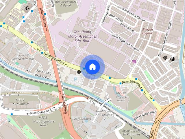 Apartment for rent in Segambut, Kuala Lumpur