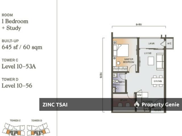 Serviced Residence for rent in Country Heights Damansara, Kuala Lumpur