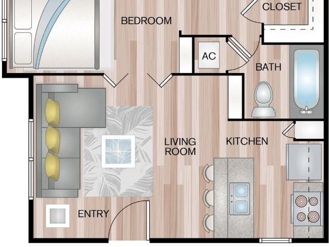 Apartment for rent in Leesville, Texas