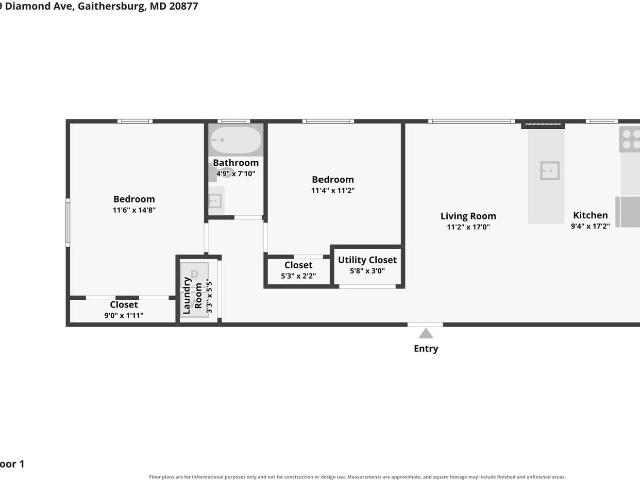 Apartment for rent in Gaithersburg, Maryland