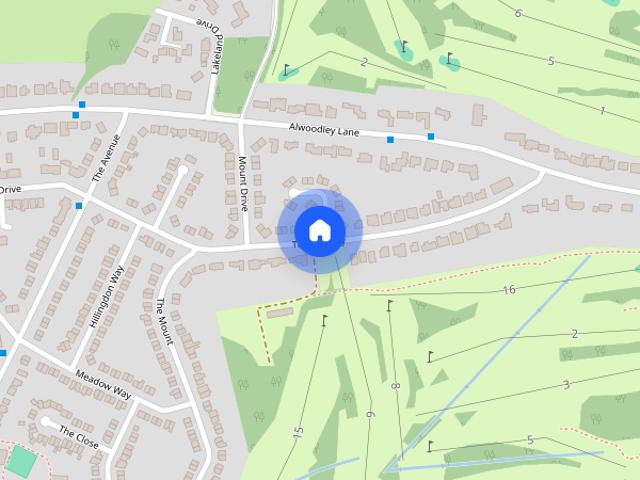 House for rent in Alwoodley, West Yorkshire