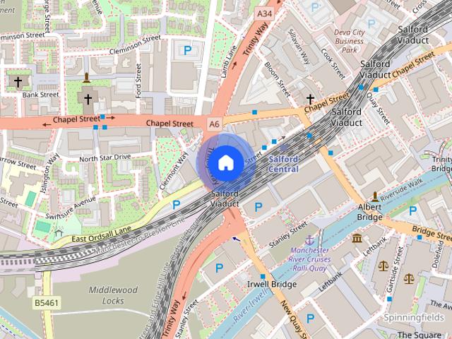 Apartment for rent in City Centre, Salford