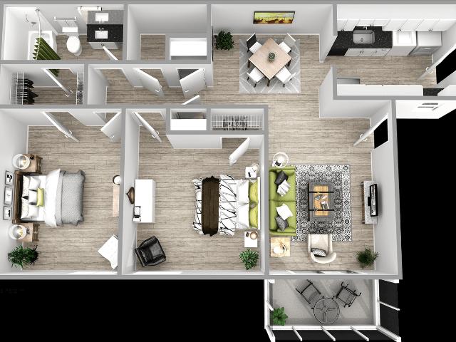 Apartment for rent in Lake City, Clayton County
