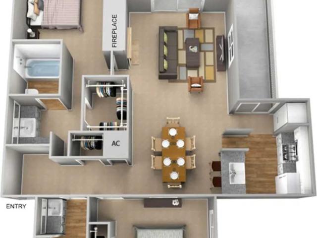 Apartment for rent in Leesville, Texas