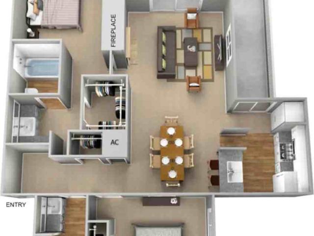 Apartment for rent in Leesville, Texas