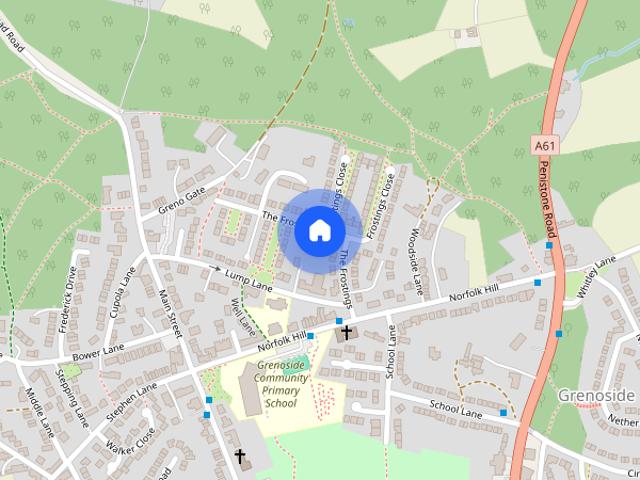 House for rent in Grenoside, Sheffield