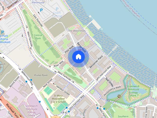 Apartment for rent in Greenwich Peninsula, Greater London