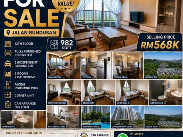 Condominium for sale in Penampang, Pinampang