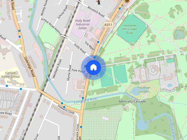 Apartment for rent in Hampton Hill, Greater London