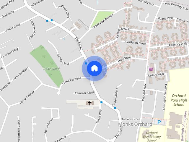 House for rent in London Borough of Croydon, Greater London