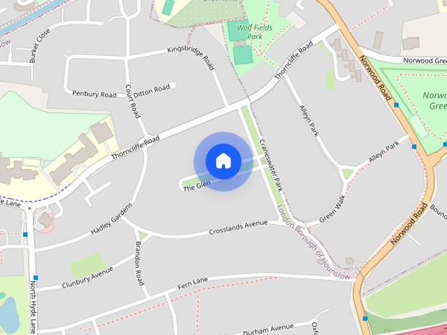 House for rent in London Borough of Hounslow, Heston