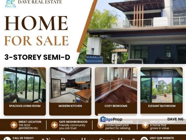 House for sale in The Golf, Iskandar Puteri