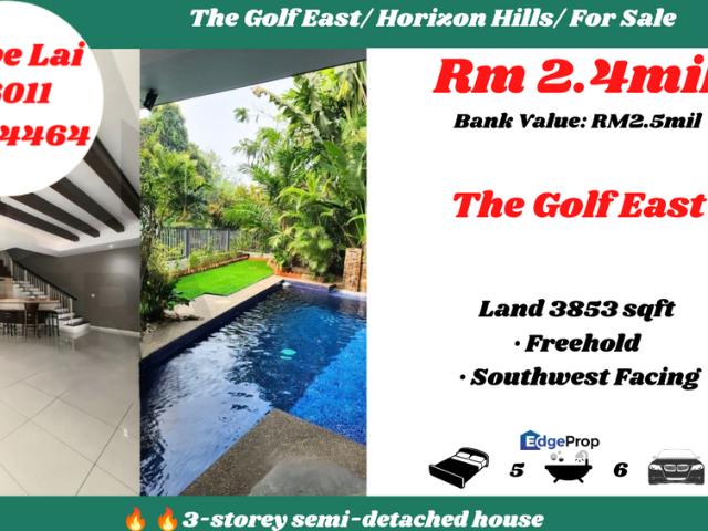 House for sale in The Golf, Iskandar Puteri