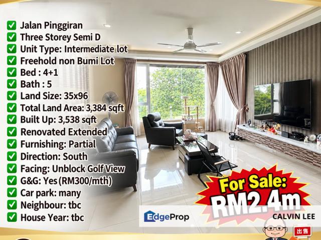 House for sale in The Golf, Iskandar Puteri